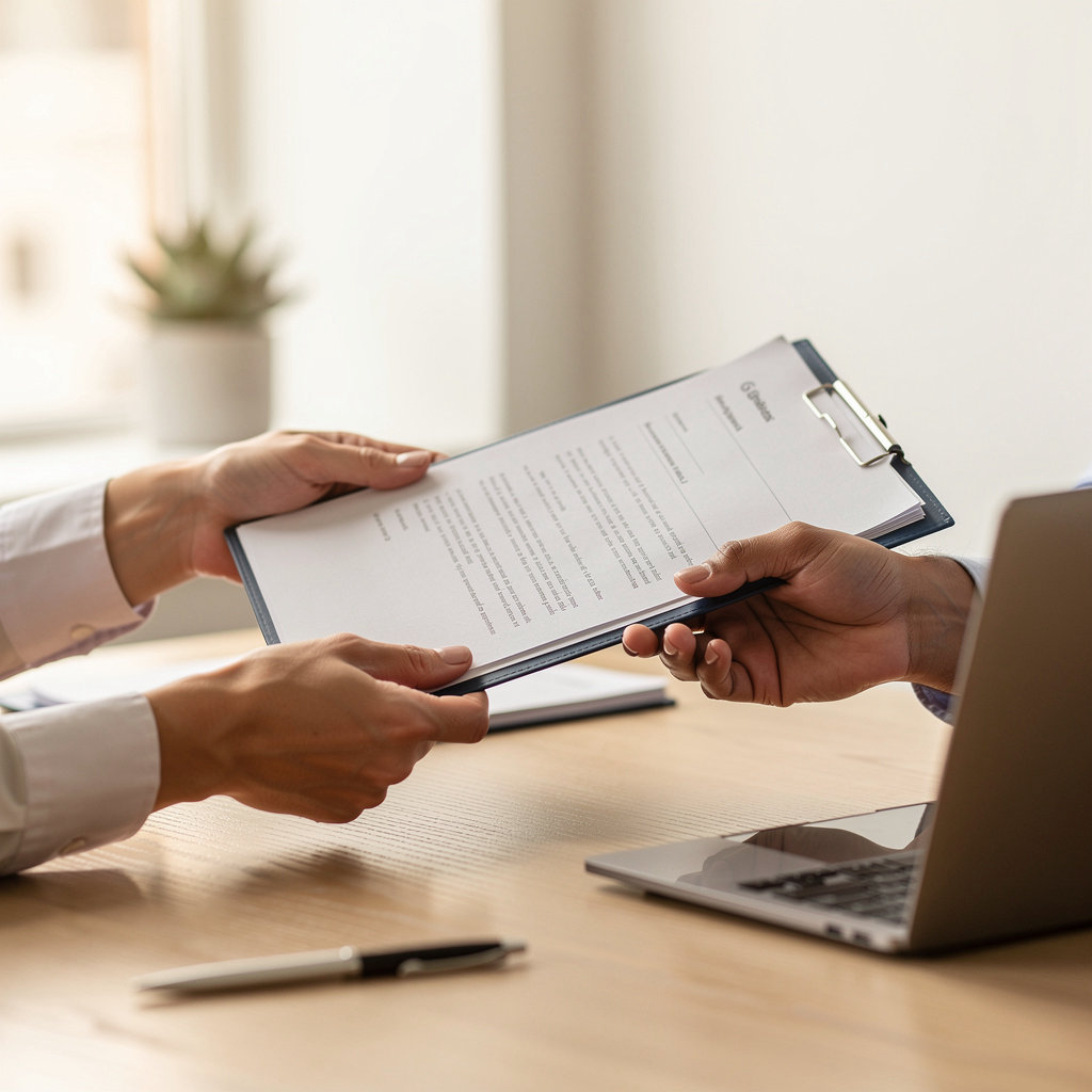 Welltrace Insurance Co San Diego agent reviewing comprehensive insurance policy options with a client